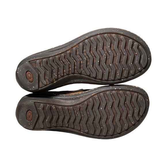 UGG Australia Women's Bettey Tan Slip On Lined Moccasins Clogs Size 7 Model 1928 - Picture 6 of 11